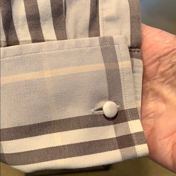 Burberry Nova Check Button Shirt Sz S - Picture 7 of 16